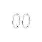 INNER hoop earrings silver-plated
