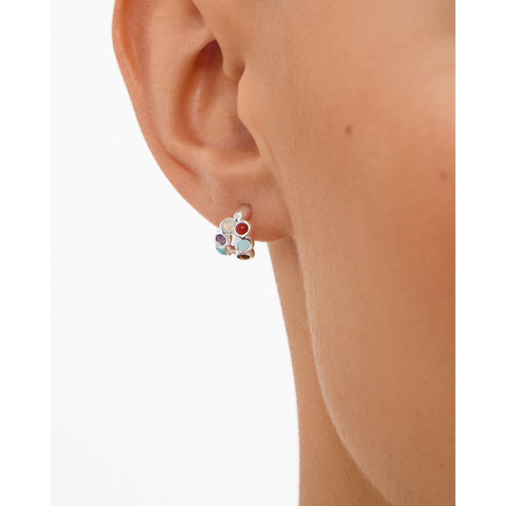 LONNIE earrings silver-plated/multi