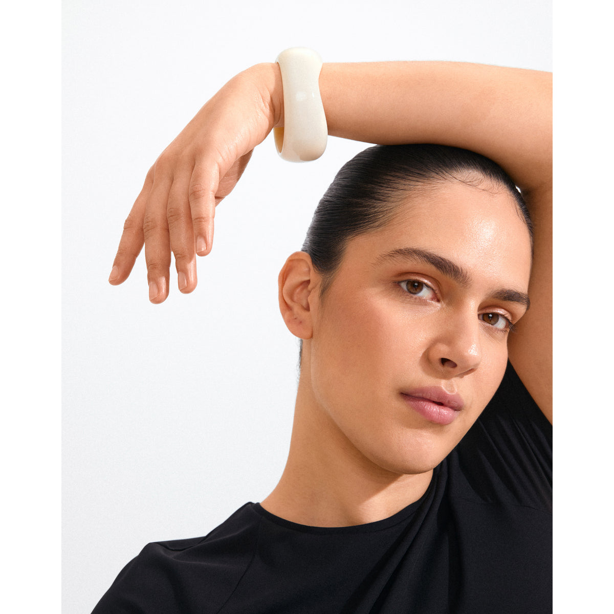 AASE maxi bangle ivory