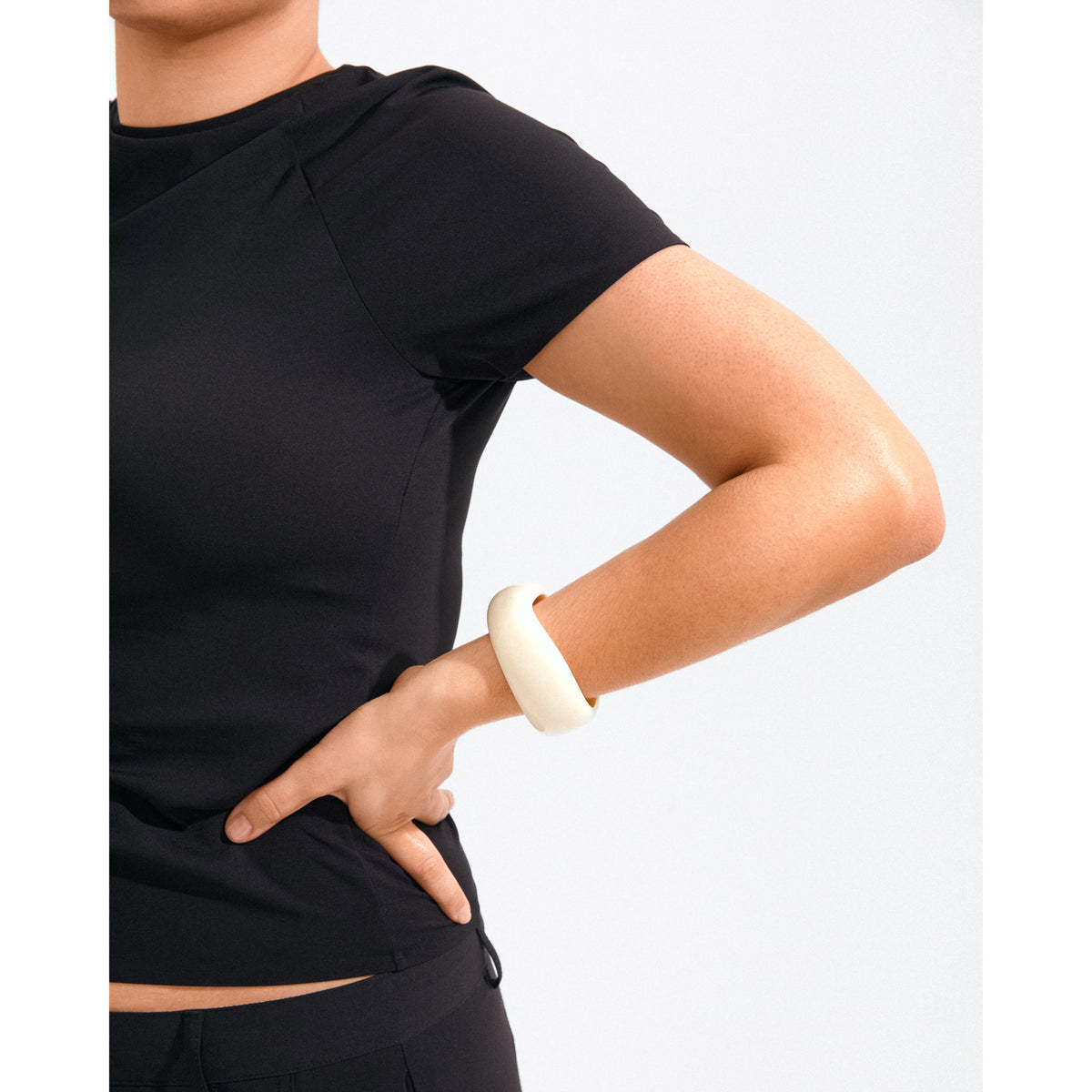 AASE maxi bangle ivory