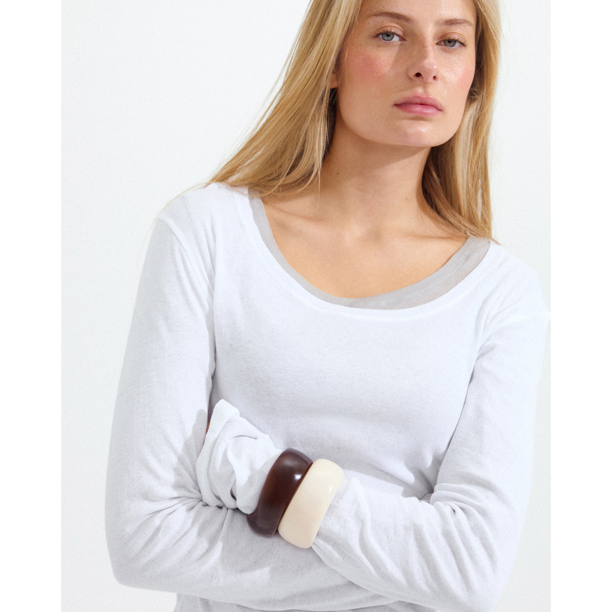 AASE maxi bangle ivory
