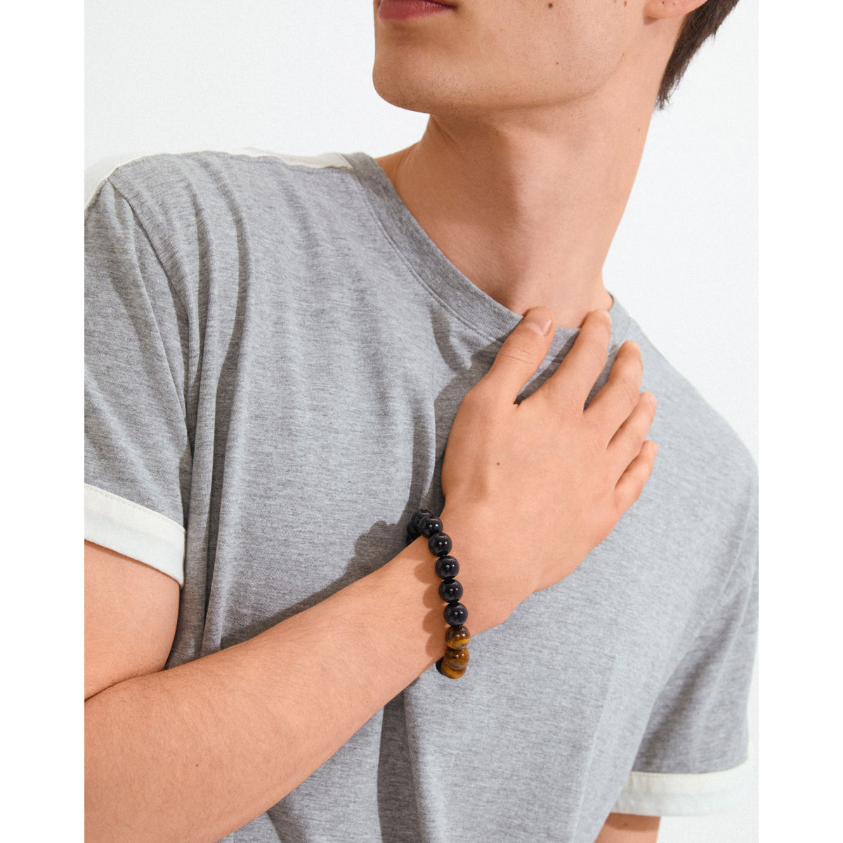AASE bracelet black/brown