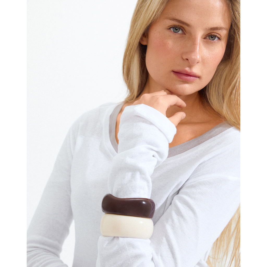 AASE maxi bangle coffee