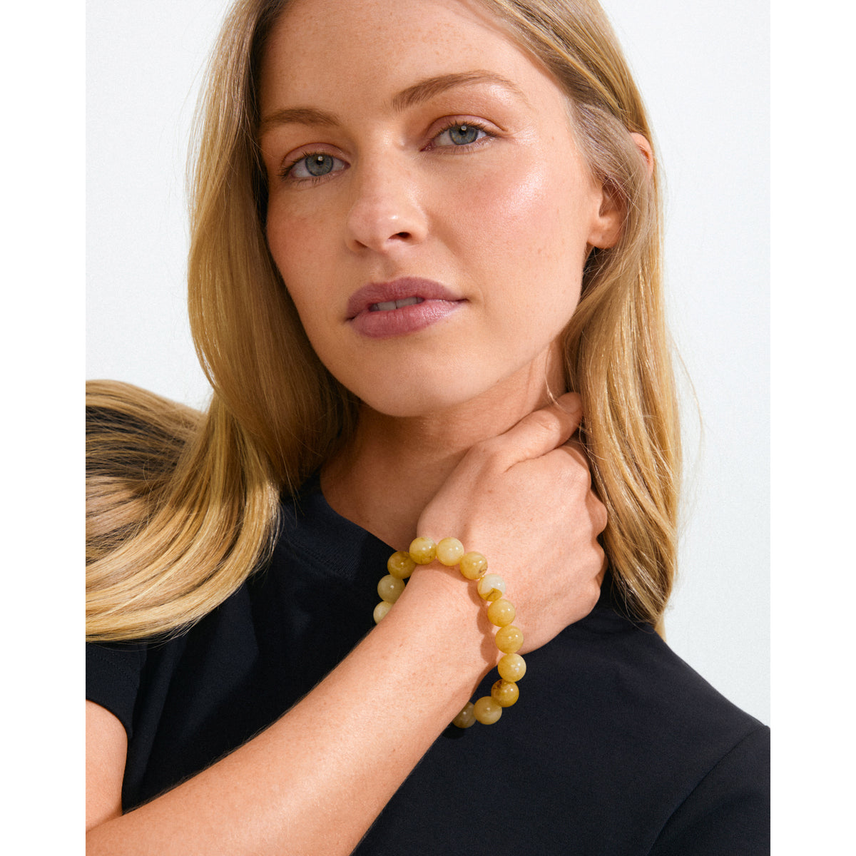 AASE bracelet honey marble