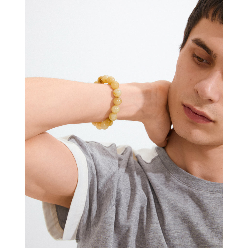 AASE bracelet honey marble