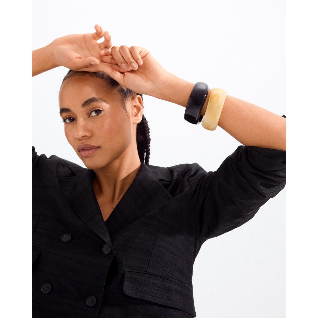 AASE bracelet honey marble