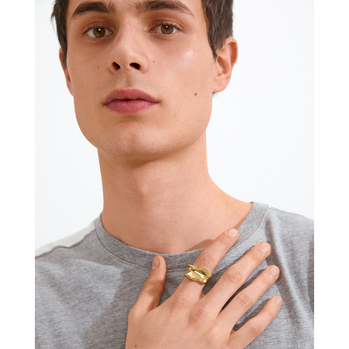 ELYS ring guldpläterad
