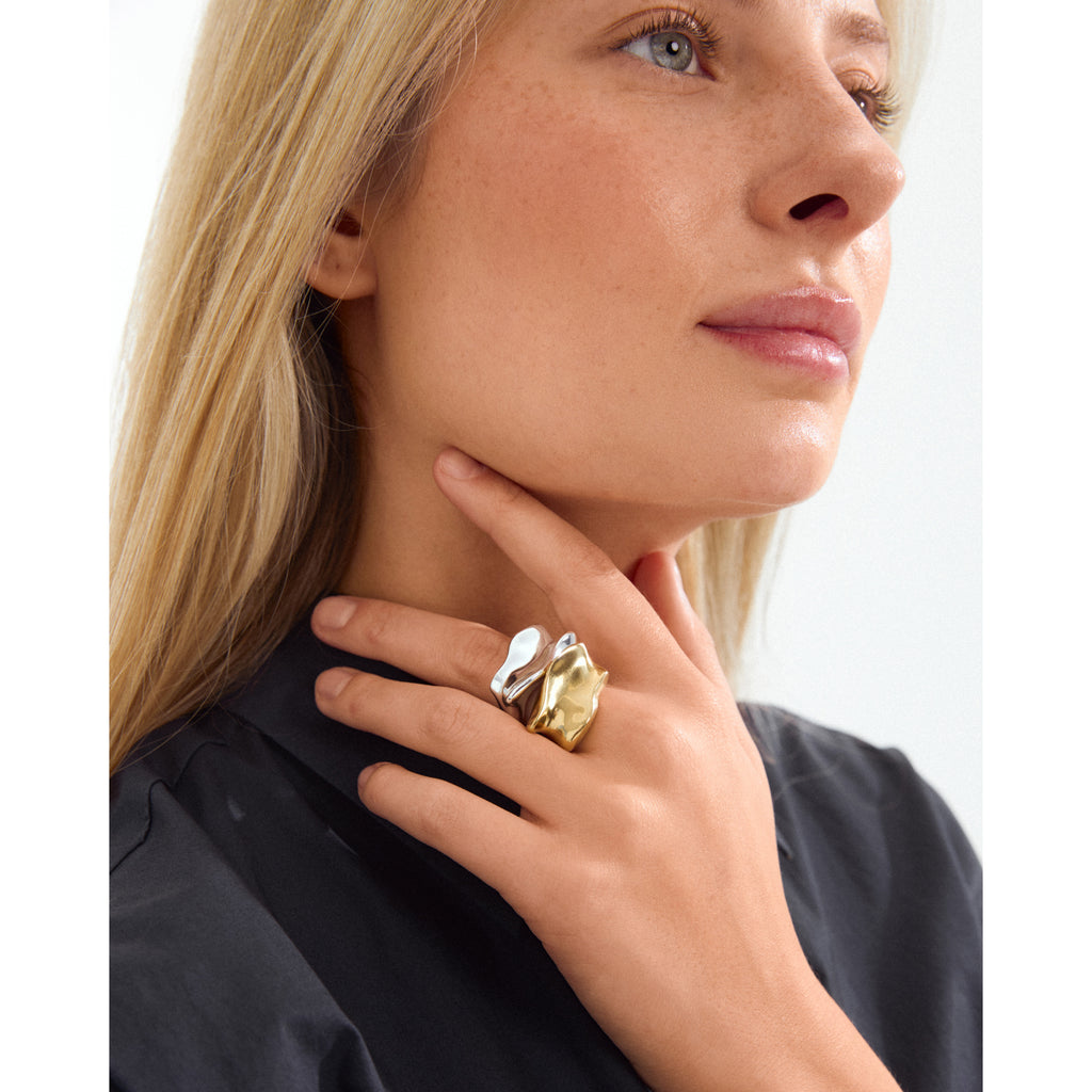 ELYS ring sølvbelagt