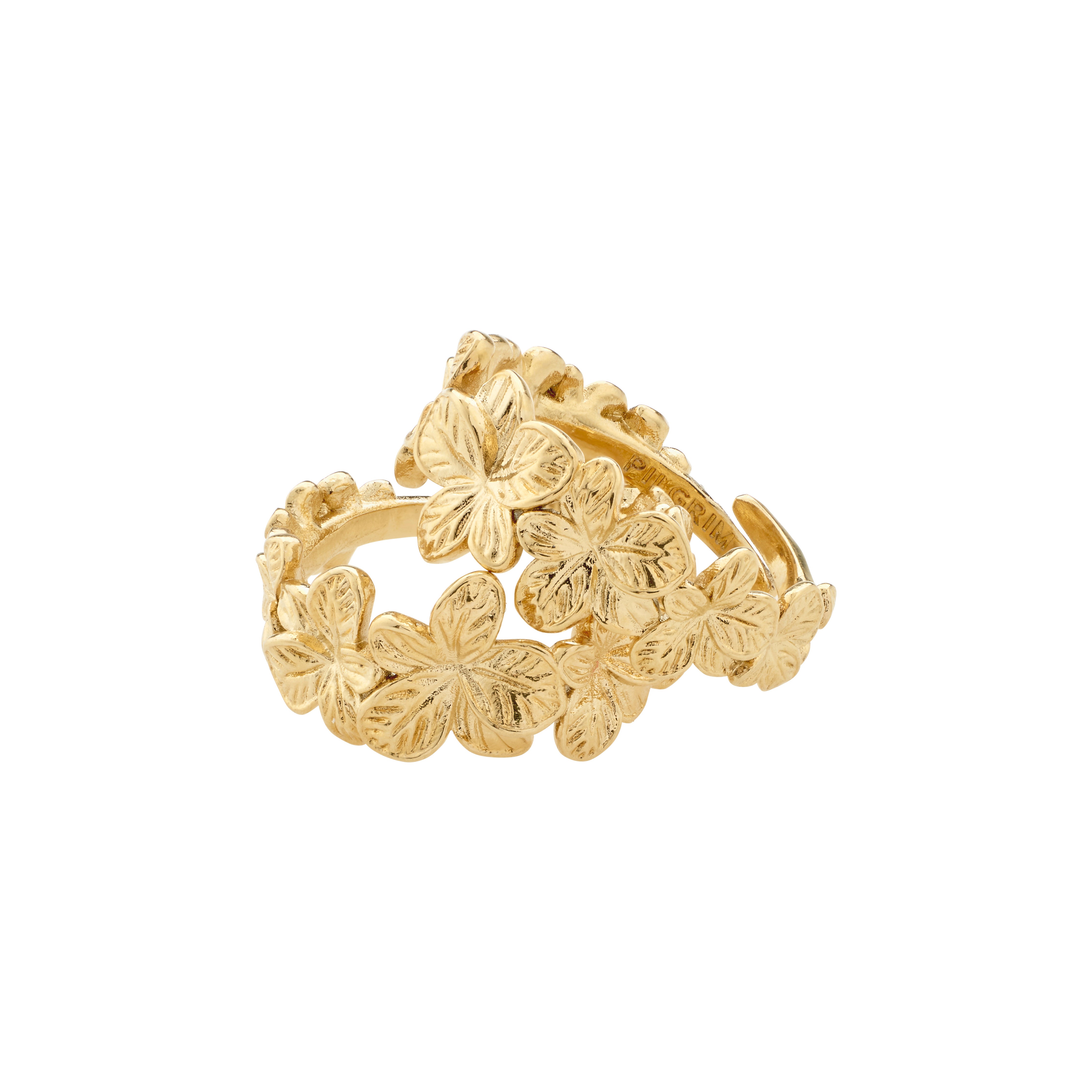 Pilgrim Stacking Rings CHARMAINE rings 2-in-1 set gold-plated – Pilgrim