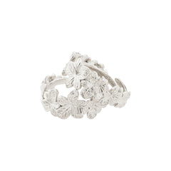 CHARMAINE ringar 2-i-1-set silverpläterad