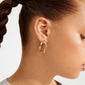 LARKIN earrings gold-plated