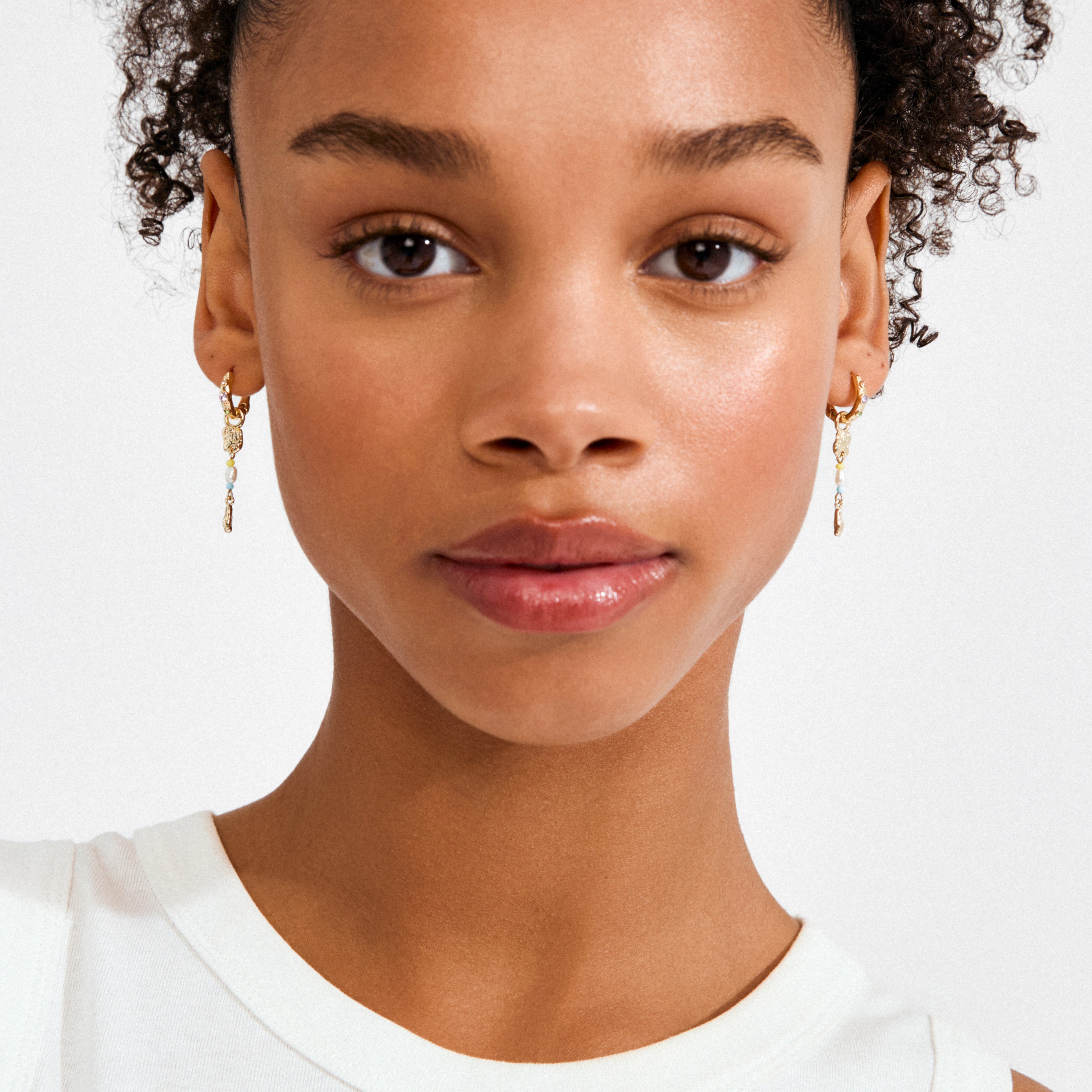 ELLINGTON øreringe guldbelagt