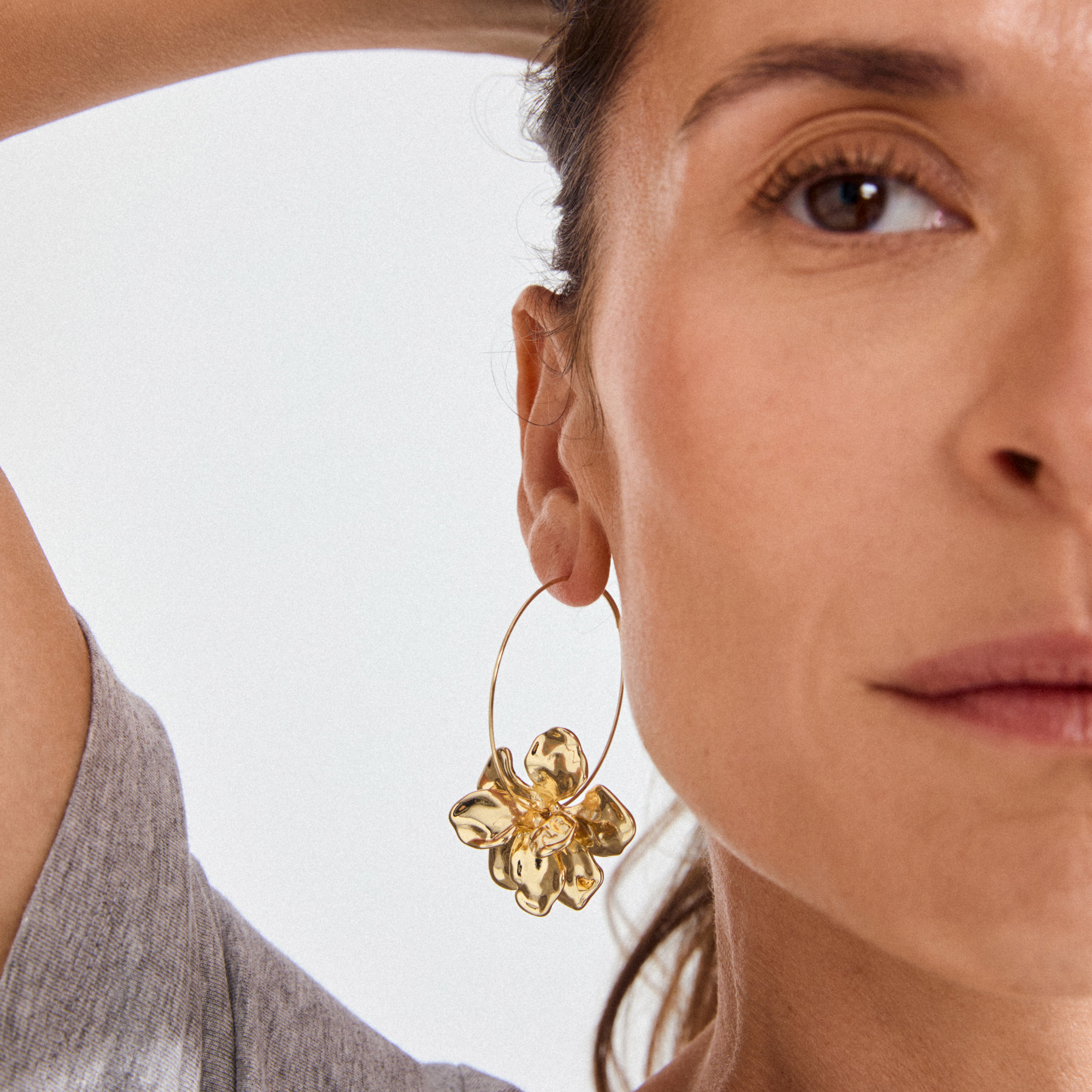 LUNITH Ohrringe vergoldet