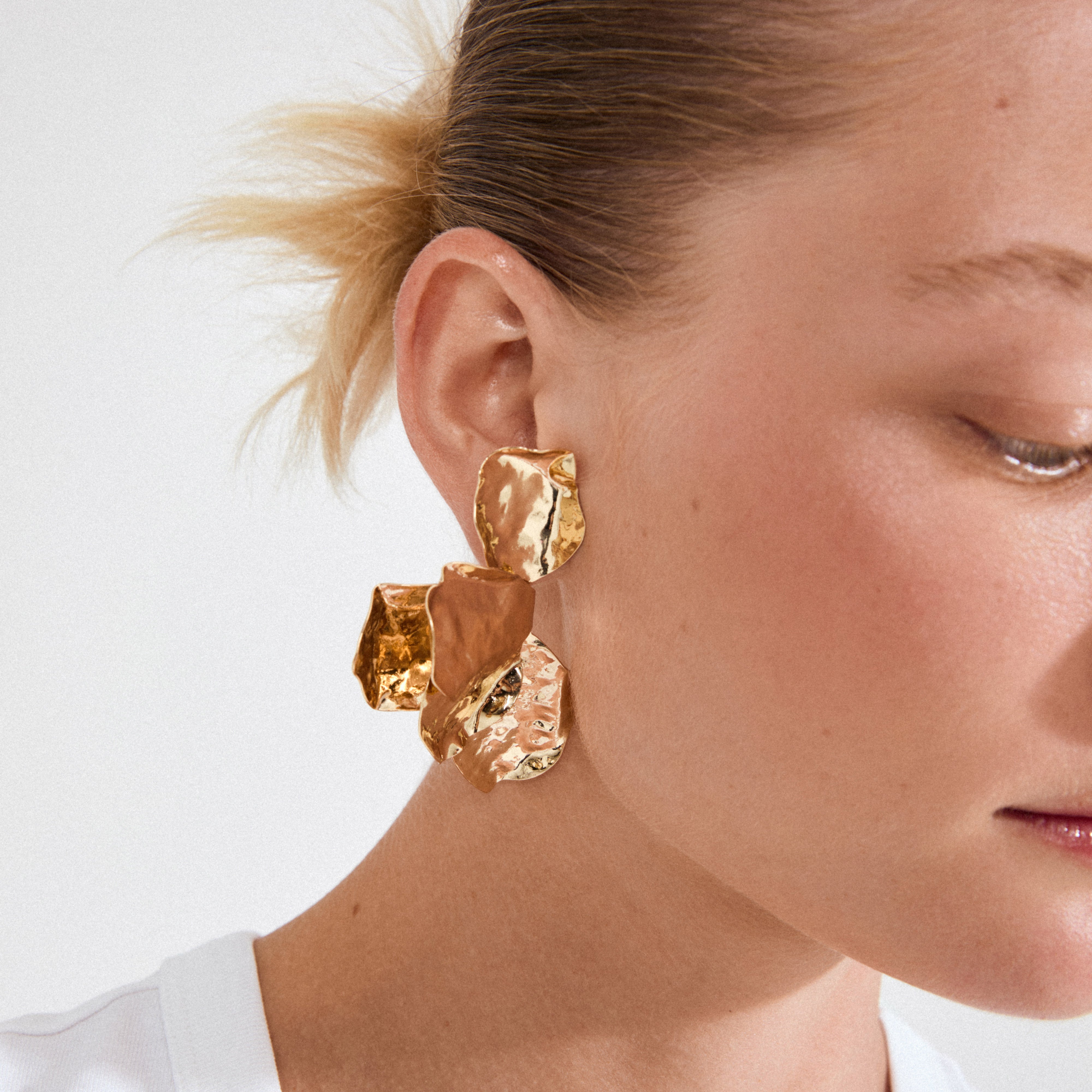 VIREL earrings gold-plated