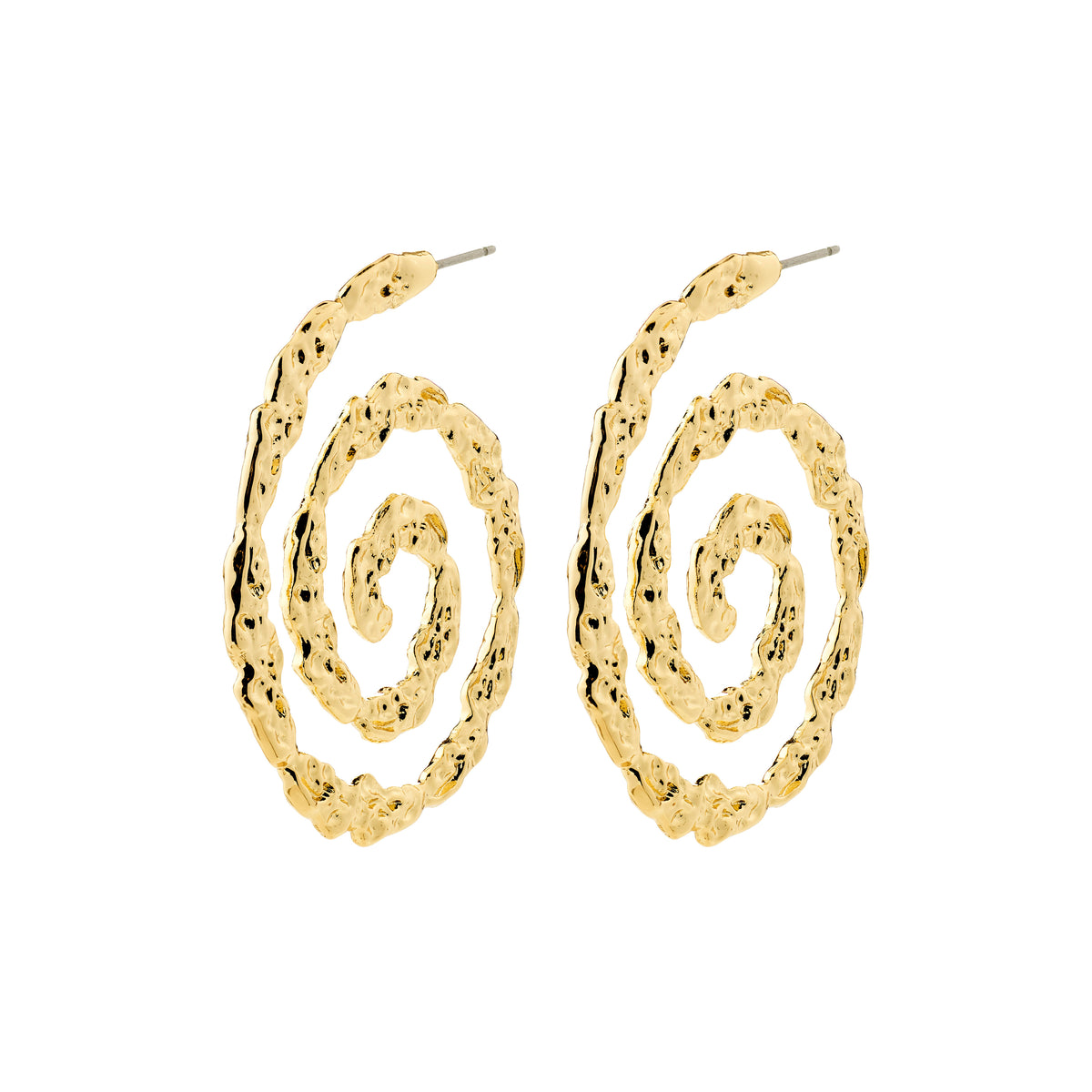 STILL earrings gold-plated