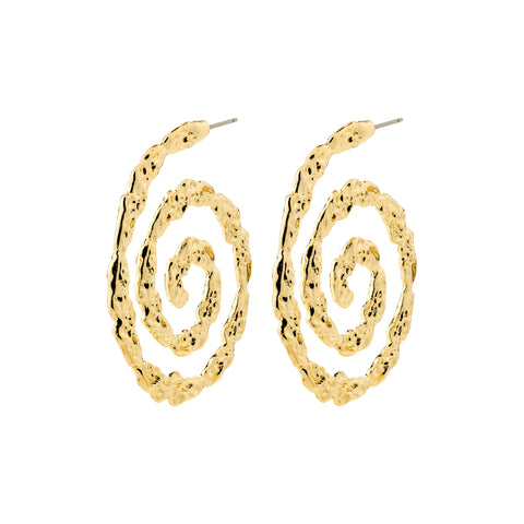 STILL earrings gold-plated