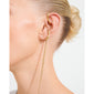 EVON ear cuff, 2-in-1 set, gold-plated