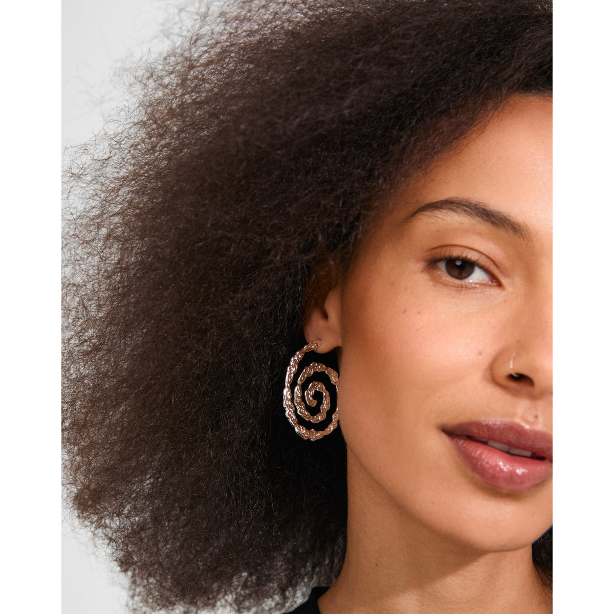 STILL earrings silver-plated