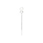 EVON ear cuff, 2-in-1 set, silver-plated