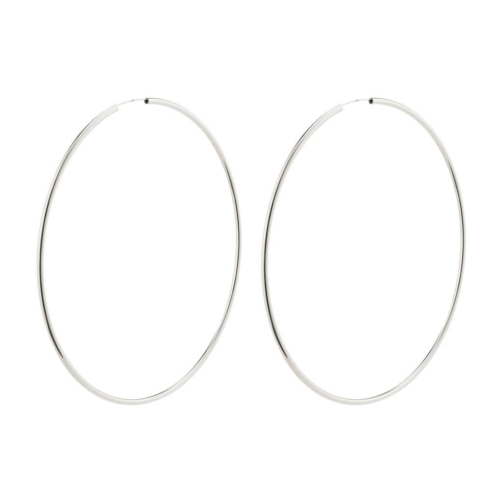 APRIL megahoops silverpläterade