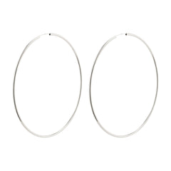APRIL megahoops silverpläterade