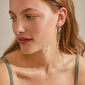 NIYA recycled øreringe multifarvet/sølvbelagt