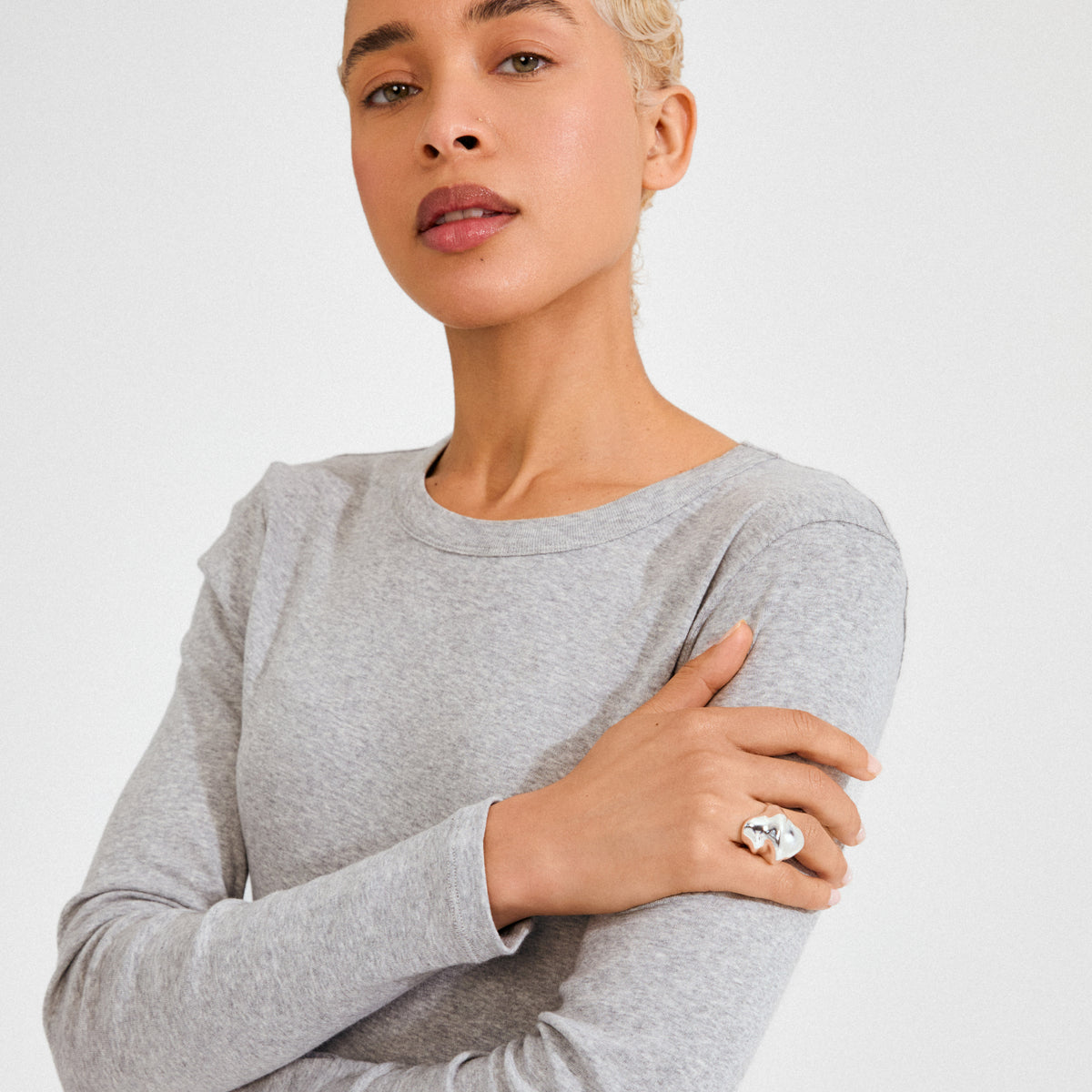 JOHNNIE ring silver-plated