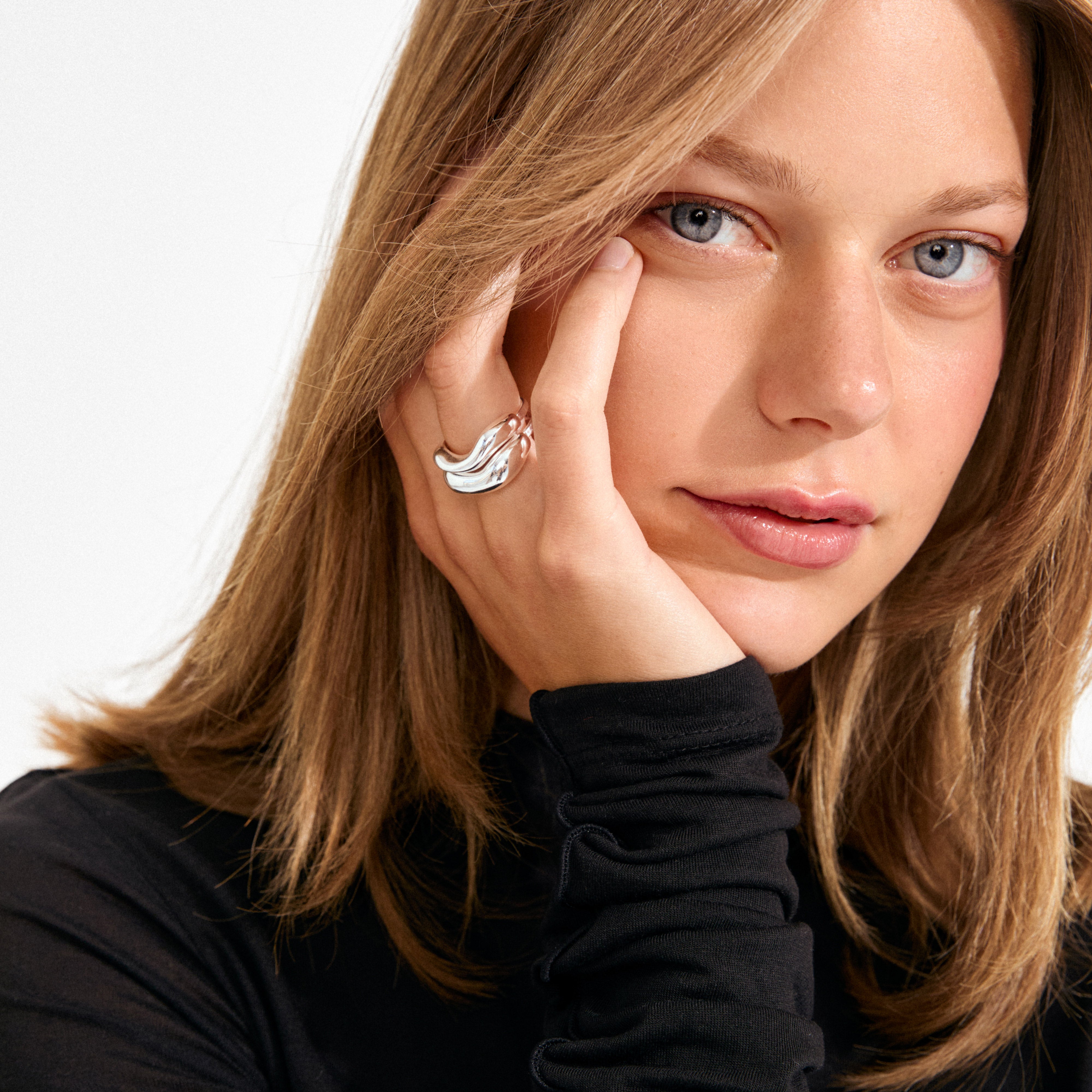 CALLAWAY rings 2-in-1 set, silver-plated