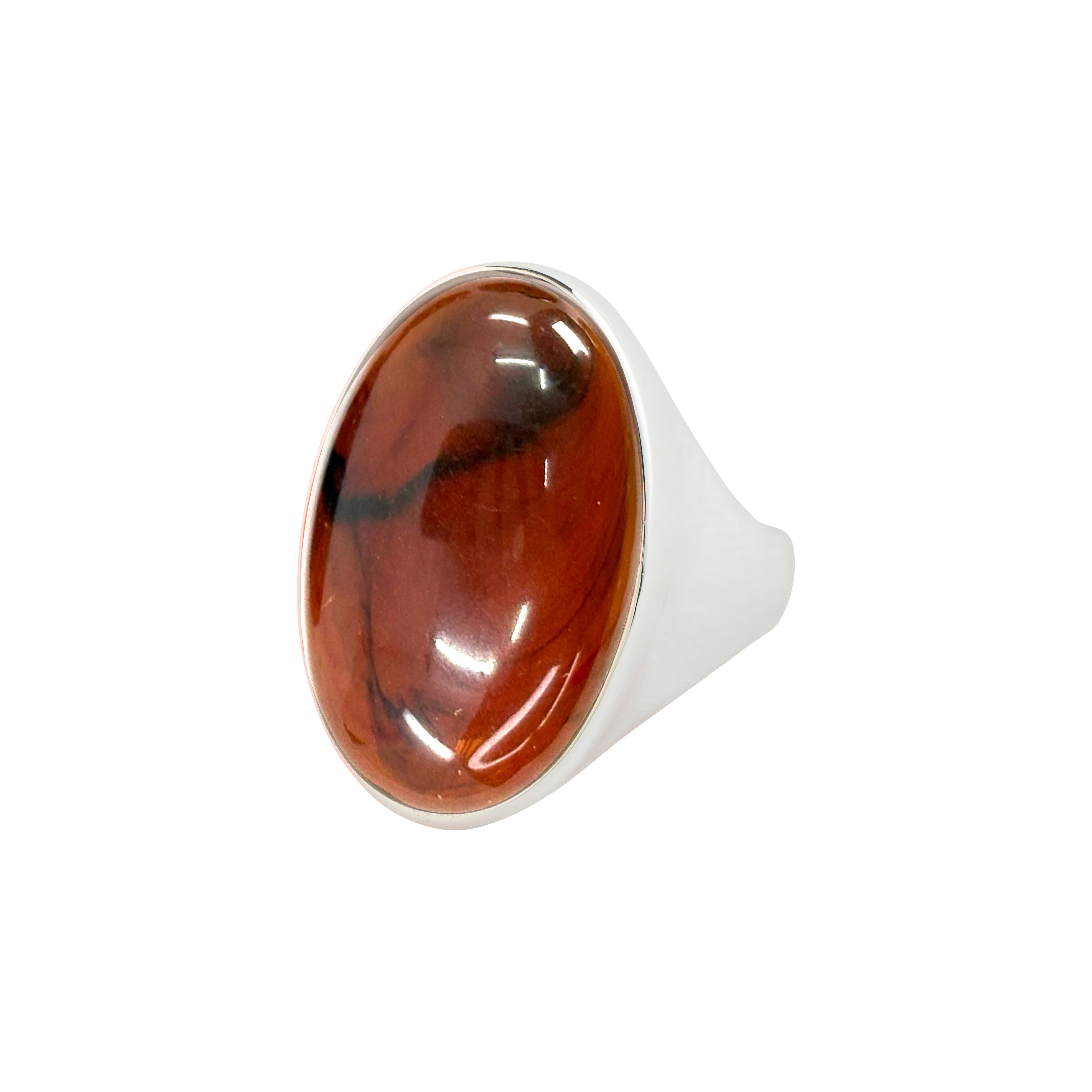 THALEN Ring versilbert