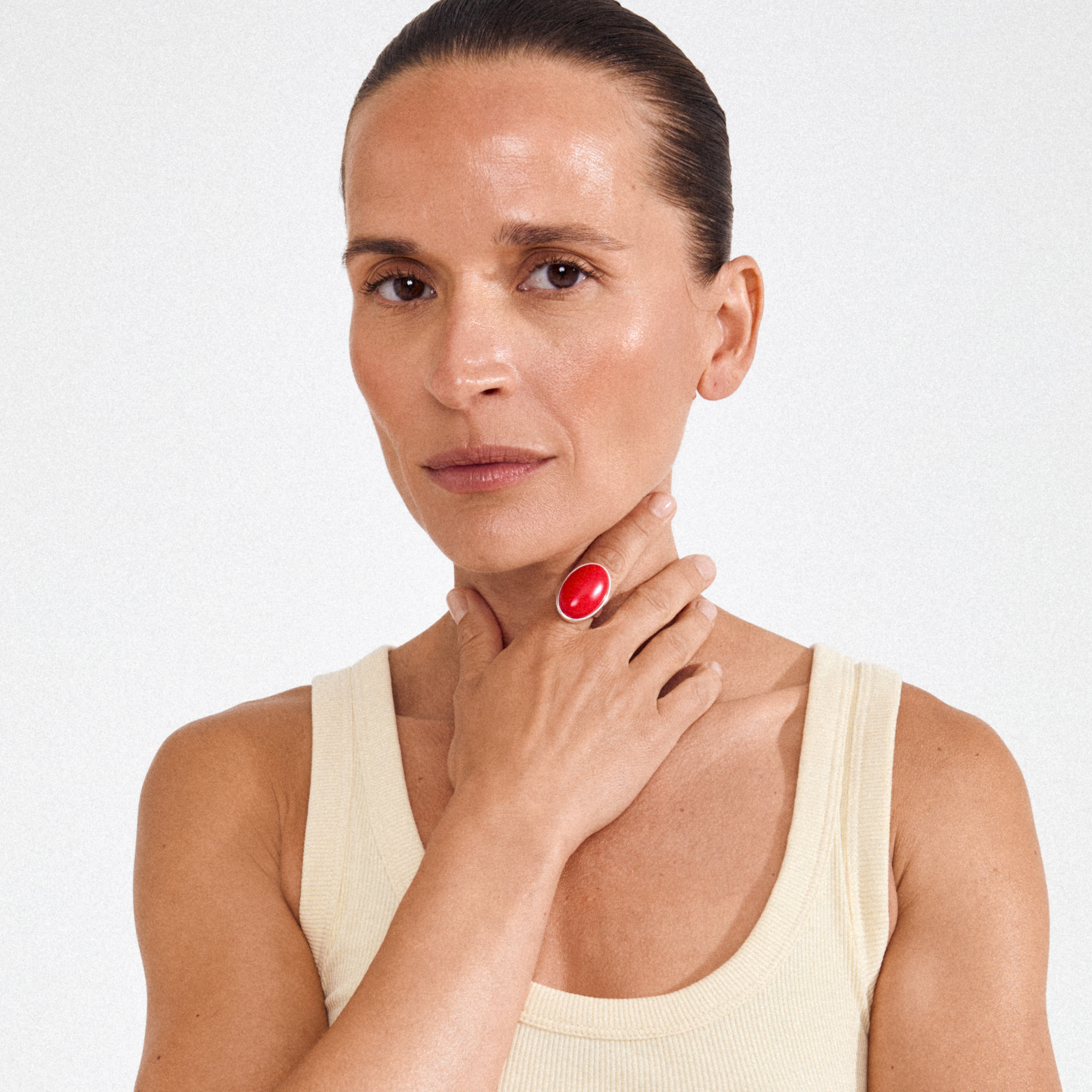 THALEN Ring versilbert