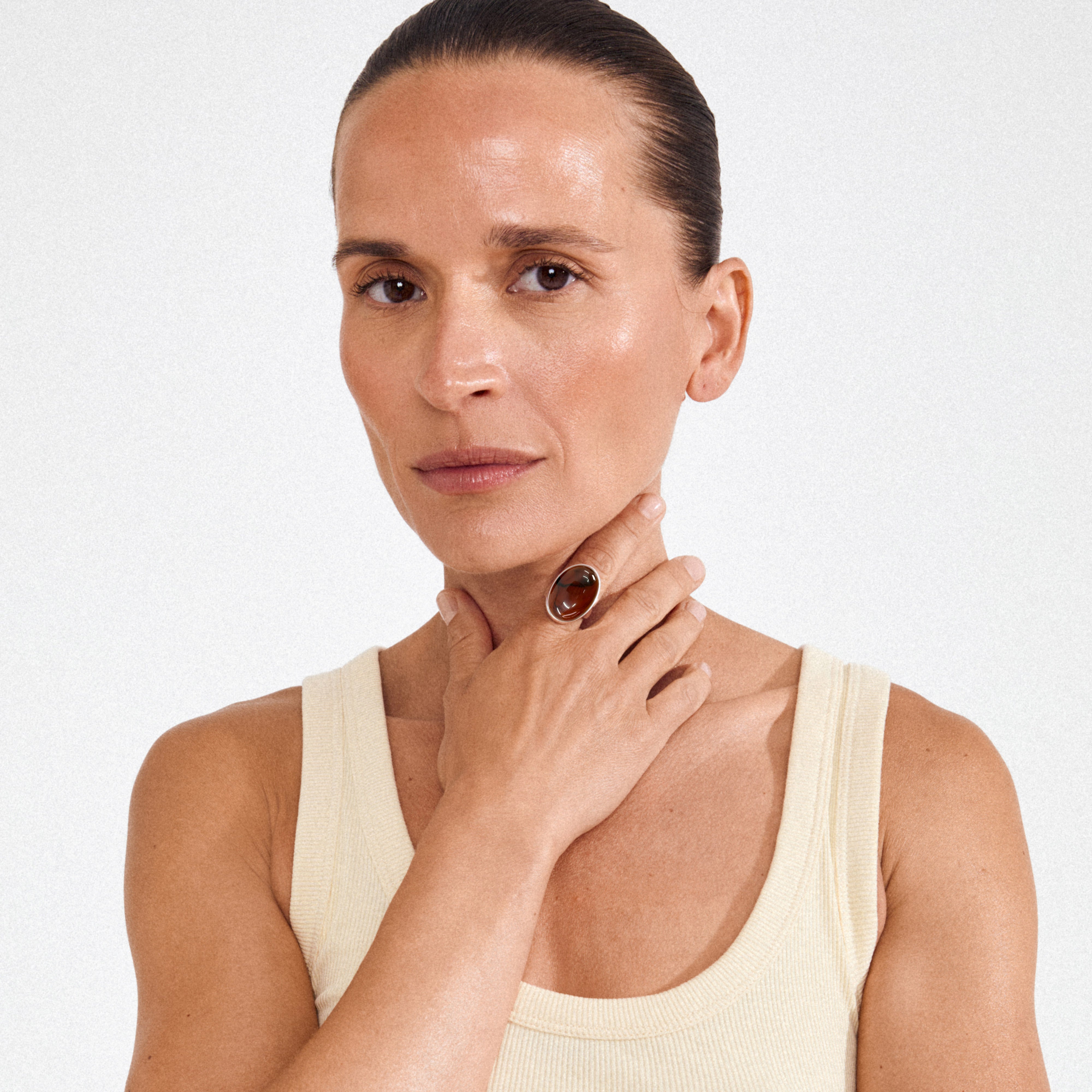 THALEN ring silver-plated