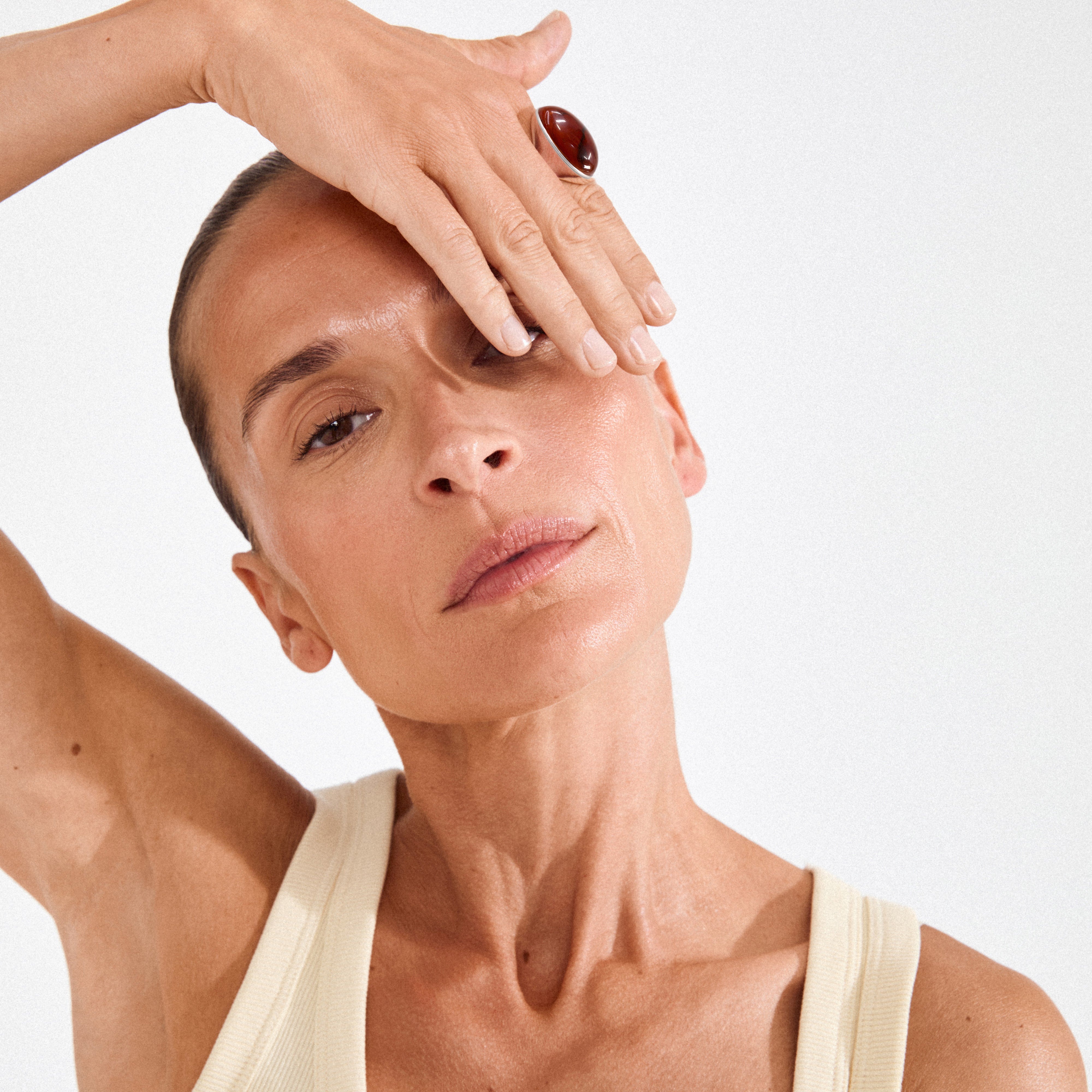 THALEN ring silver-plated