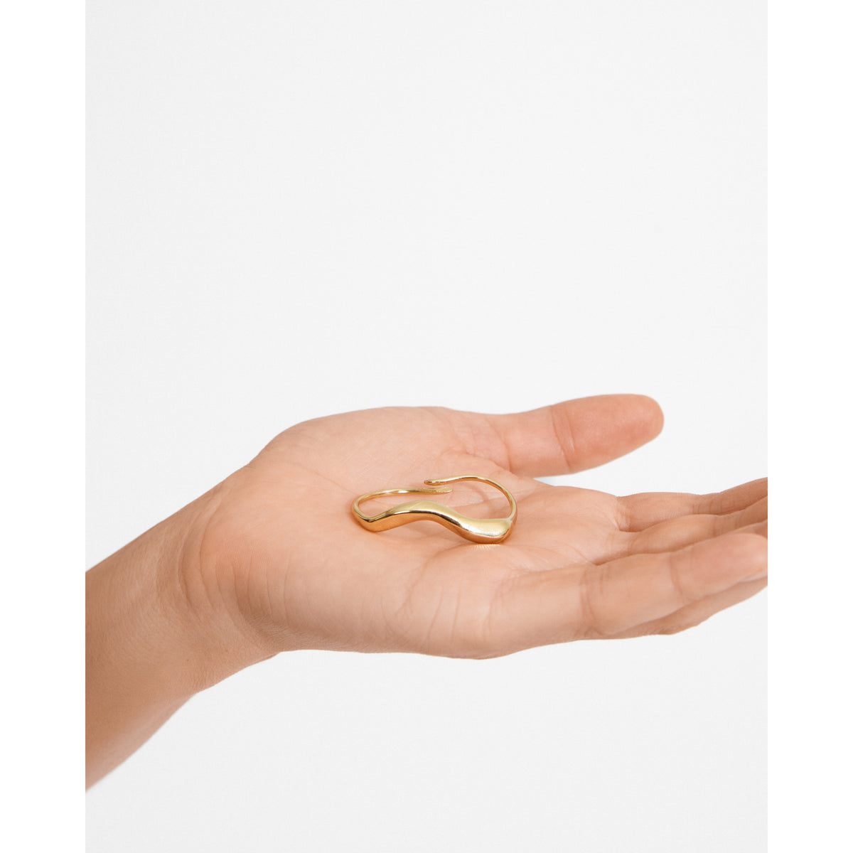 EVON double ring gold-plated
