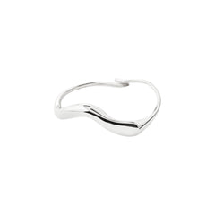 EVON Doppelring versilbert
