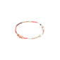 INDIANA bracelet rose featuring genuine freshwater pearls, opal, and rose quartz with pink faceted glass beads, designed for a trendy, stacked look.