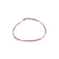 ALISON bracelet purple, silver-plated