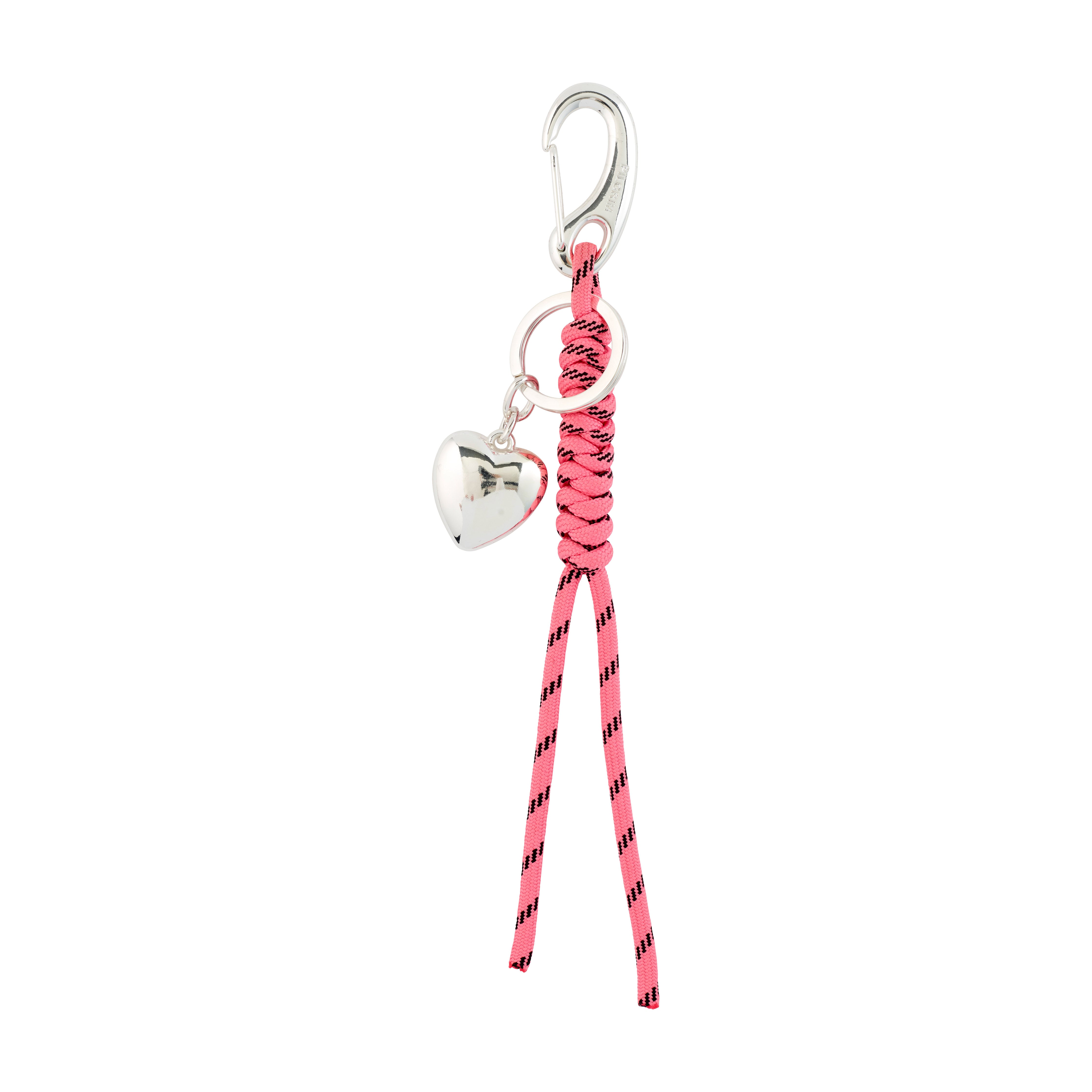 AERUN key hanger, pink/silver-plated