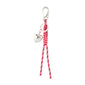 AERUN key hanger, pink/silver-plated
