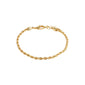 SONNY recycled robe chain bracelet gold-plated