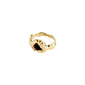 FRANK recycled ring gold-plated