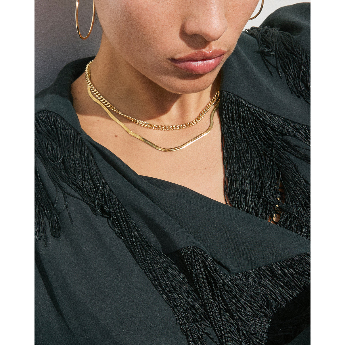 TARO necklace gold-plated
