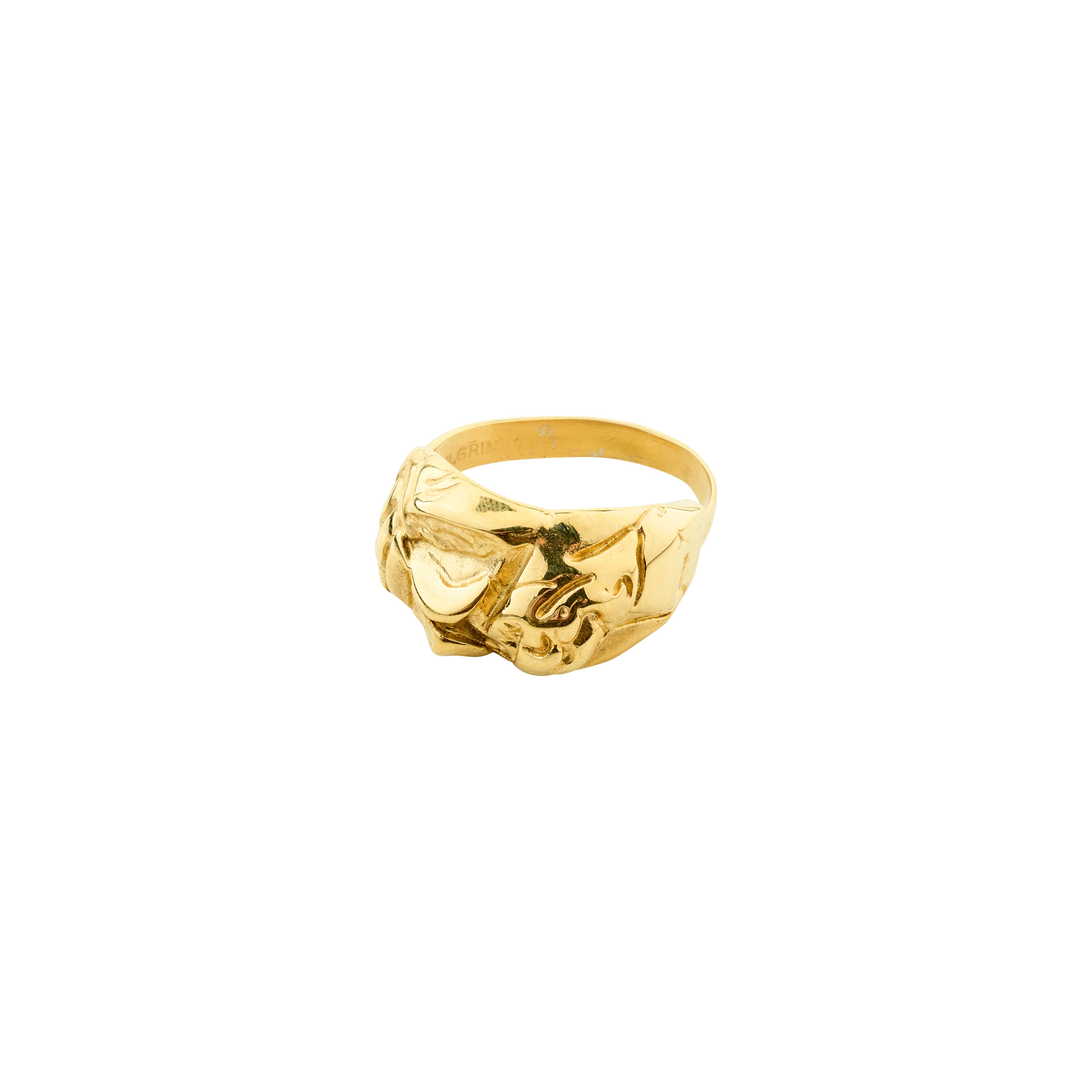 LIOR ring gullbelagt