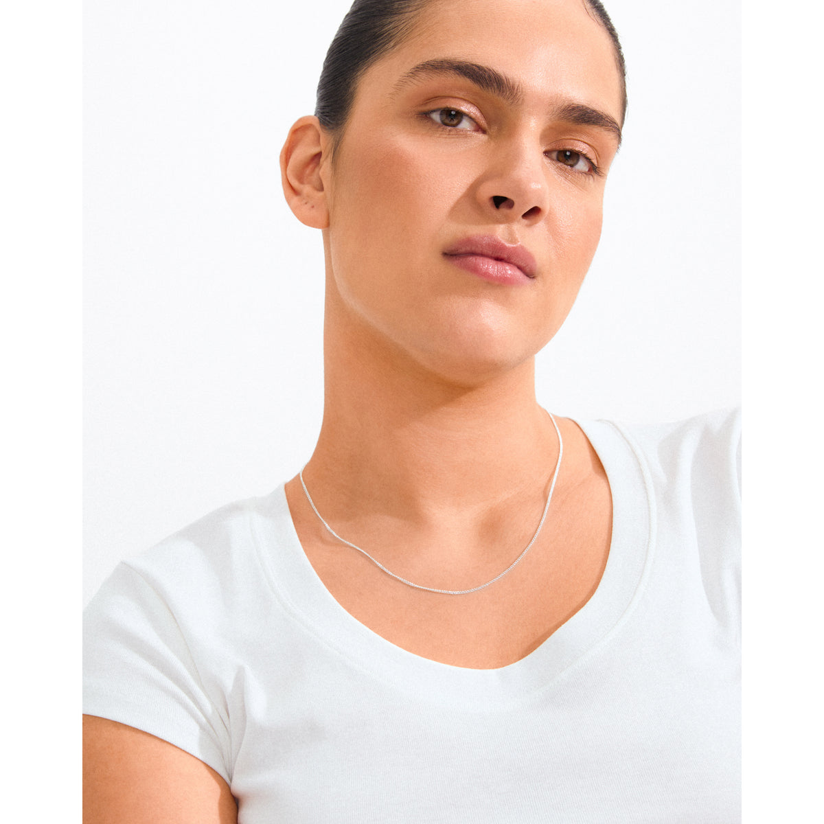 NIVO necklace silver-plated