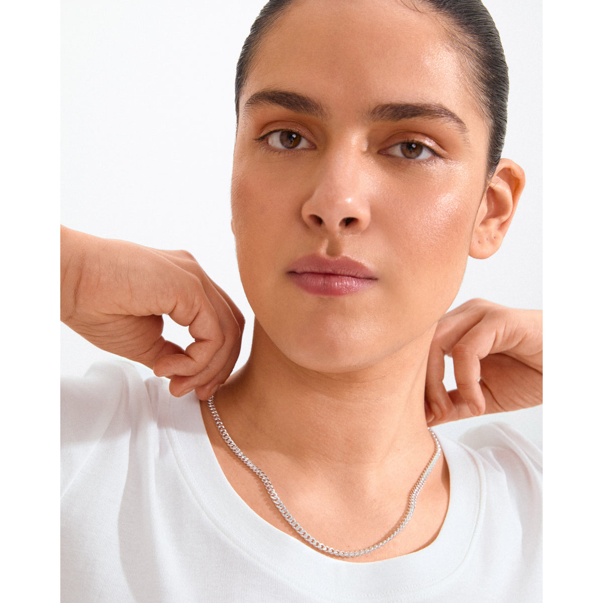 TARO necklace silver-plated