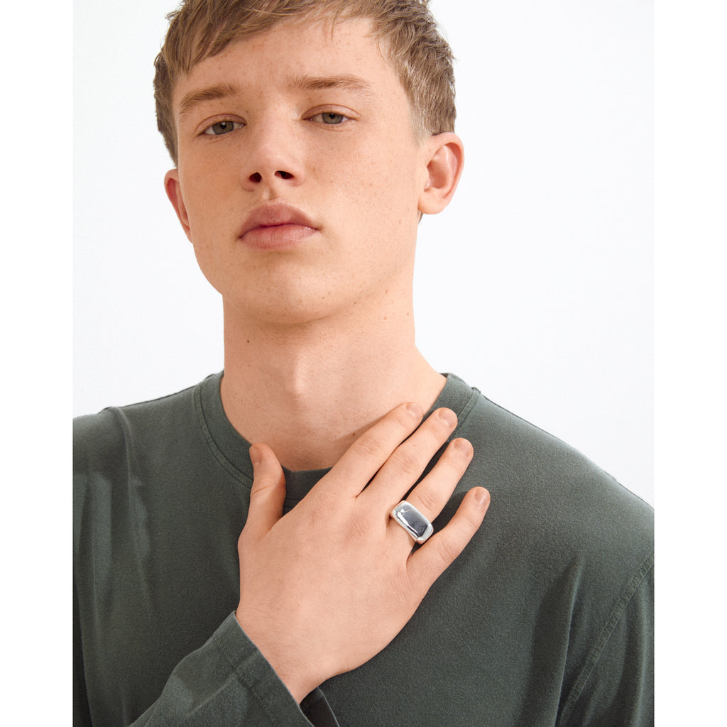 AERO Ring versilbert