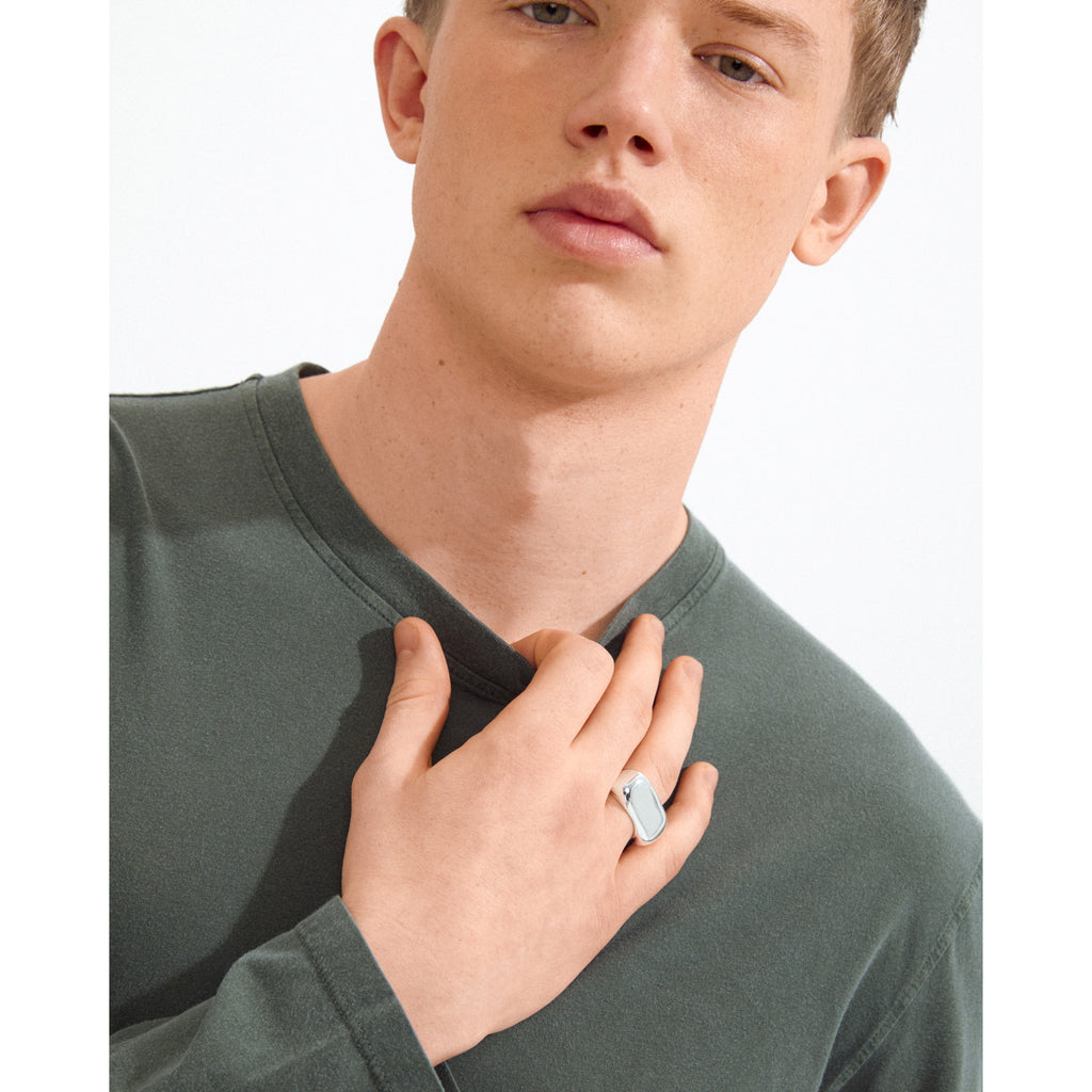 AERO Ring versilbert