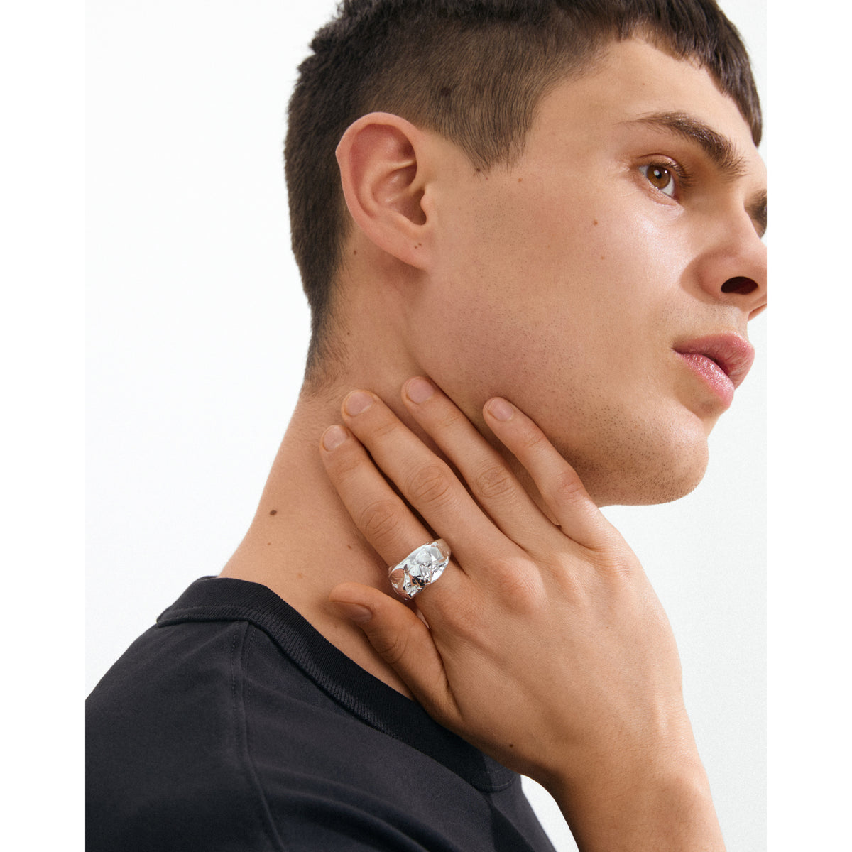 LIOR Ring versilbert