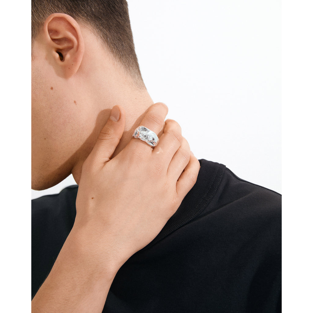LIOR Ring versilbert