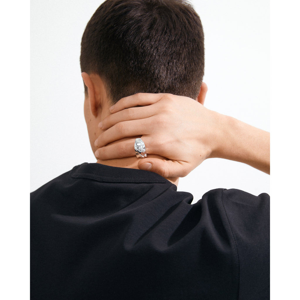 LIOR Ring versilbert