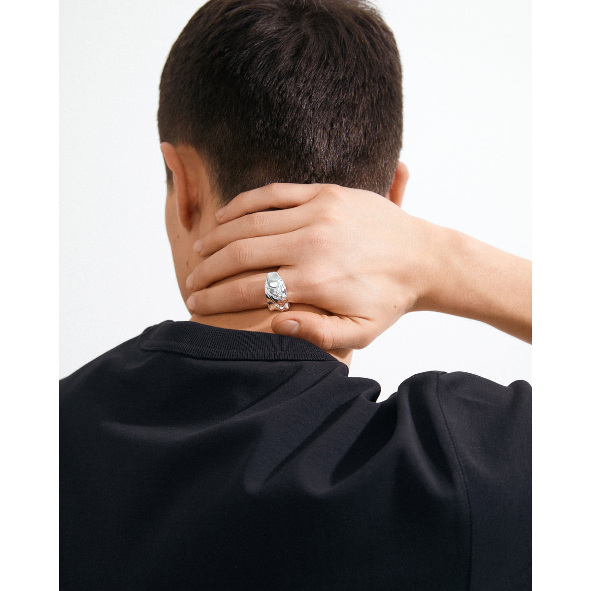 LIOR Ring versilbert